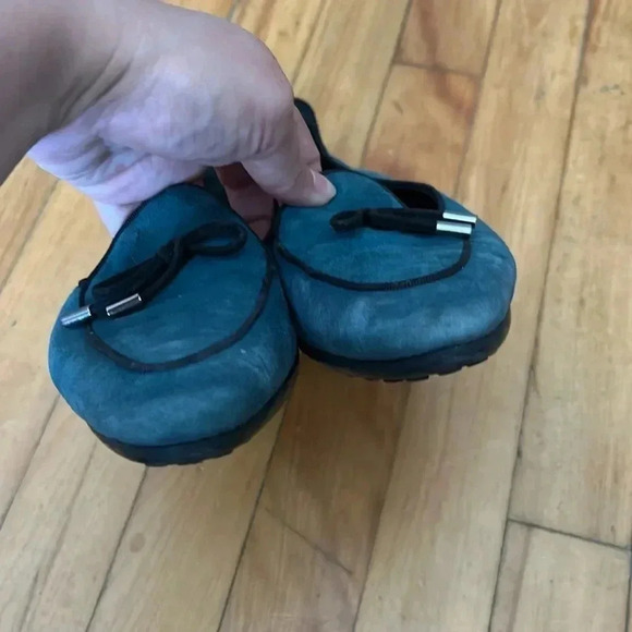 Tod’s  pointy toe green flat shoes - Picture 5 of 10